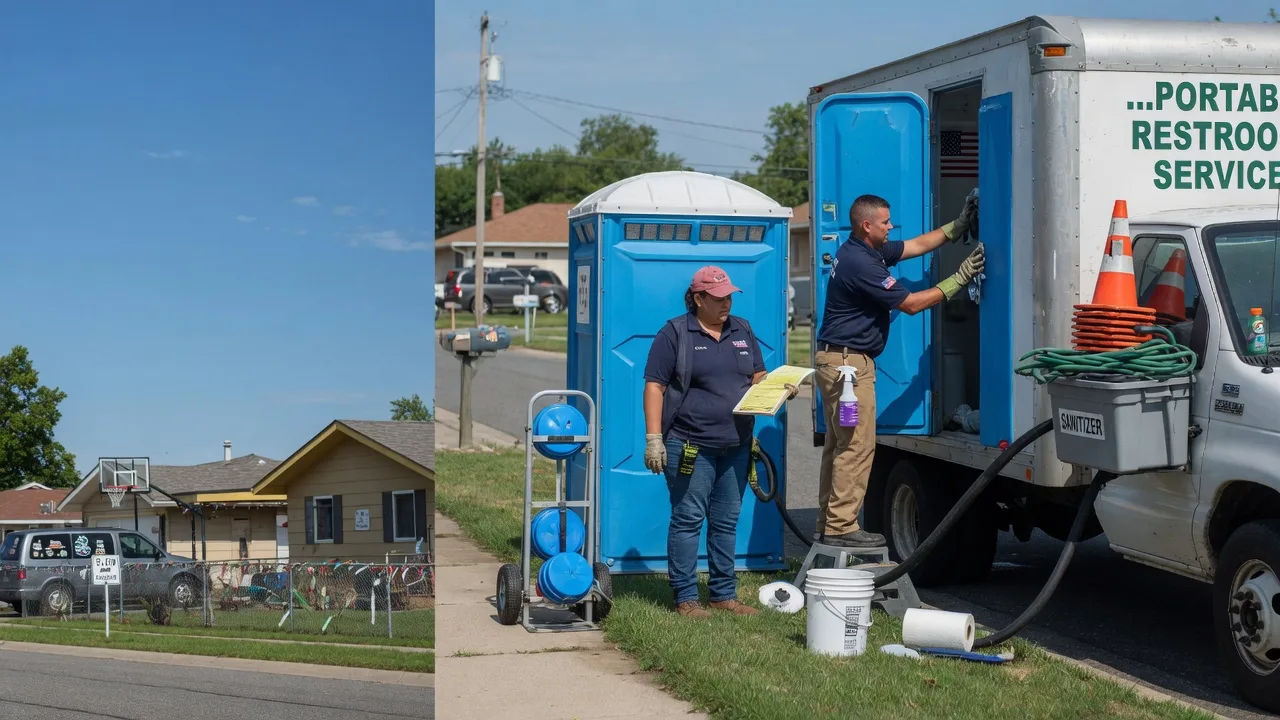 Portable Toilet Rental in Elmdale, KS near me